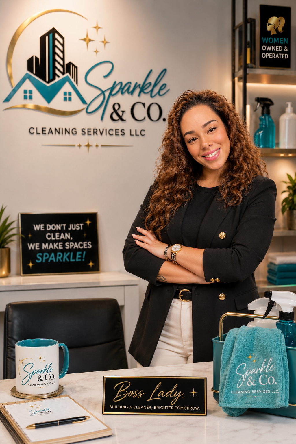 Sparkle & Co Cleaning Services owner
